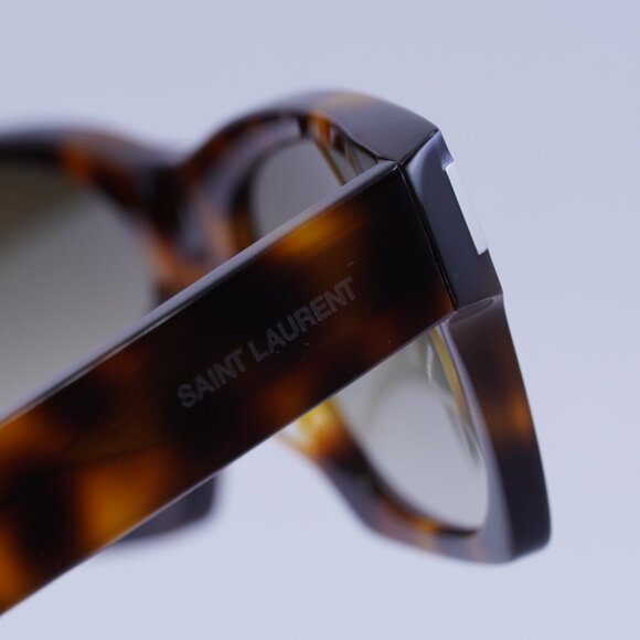 ?️ New Saint Laurent SL402 019 Sunglasses - Havana Frame, Brown Lenses